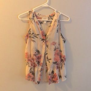 Button front blouse XS